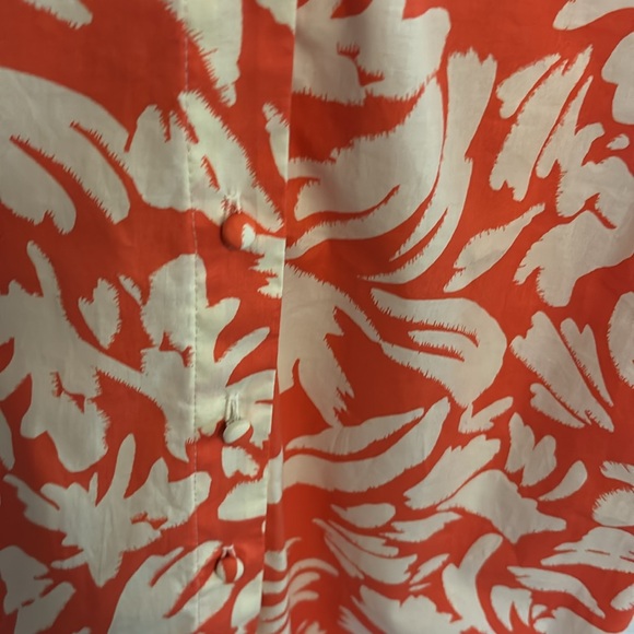 Misa Los Angeles Orange and White Maxi Dress - Picture 8 of 8